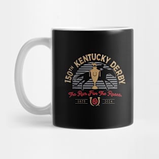 Officially Licensed Kentucky Derby 150th 2024 Run Mug